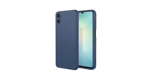 SAMSUNG Galaxy A06 (A065) szilikon hátlap tok navy