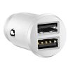 Baseus Grain autós töltő 2x USB 5V 3.1A (fehér)