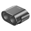 Baseus 2xUSB szivargyújtó elosztó, 3,1A, 100W (fekete)
