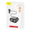 Baseus 2xUSB szivargyújtó elosztó, 3,1A, 100W (fekete)