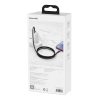 Baseus Tungsten Gold USB-C-USB-C kábel, 100 W, 1 m (fekete)