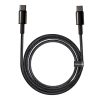 Baseus Tungsten Gold USB-C-USB-C kábel, 100 W, 2 m (fekete)