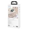 Baseus Cafule USB-Lightning kábel, 2,4A, 2m (fehér)