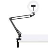 Gyűrűs lámpa / asztali állvány klipsz Puluz LED 20 cm vlog / stream telefonon PKT3089B
