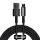 Baseus Tungsten Gold USB-Lightning kábel, 2,4A, 2m (fekete)
