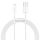 Baseus Superior Series USB-Lightning kábel, 2,4A, 1,5 m (fehér)