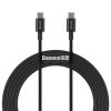 Baseus Superior Series USB-C-USB-C kábel, 100 W, 1 m (fekete)