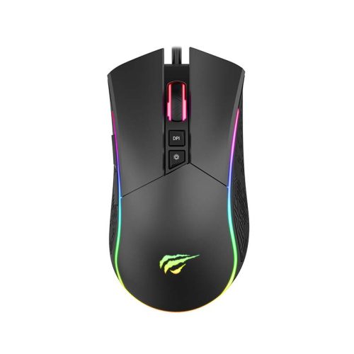 Havit GAMENOTE MS1001S RGB játék egér 800-4800 DPI