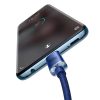Baseus Crystal Shine USB-C USB-C kábel, 100W, 2m (kék)