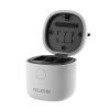 Allin doboz Telesin vízálló háromcsatornás töltő + 2 akkumulátor GoPro Hero 12 / Hero 11 / Hero 10 / Hero 9 kamerákhoz (GP-BTR-905-GY-B)