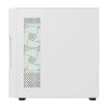 Darkflash DK431 számítógépház + 4 ventilátor (fehér)
