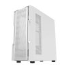 Darkflash DK431 számítógépház + 4 ventilátor (fehér)