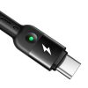 Mcdodo Omega USB USB-C rugós kábel CA-6420 1.8m (fekete)