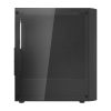 Darkflash DK351 számítógépház + 4 RGB ventilátor (fekete)