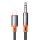 Mcdodo kábel CA-0890 Lightning 3,5 mm-es mini jack 3.5mm AUX, 1,8m (fekete)