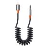 Mcdodo kábel CA-0890 Lightning 3,5 mm-es mini jack 3.5mm AUX, 1,8m (fekete)