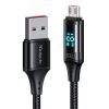 USB-Micro USB kábel Mcdodo CA-1070, 3A, 1.2m (fekete)