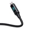 USB-Micro USB kábel Mcdodo CA-1070, 3A, 1.2m (fekete)