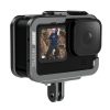 Telesin alumínium biztonsági tok GoPro Hero 12 / 11 / 10 / 9 kamerához függőleges fogantyúval