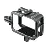 Telesin alumínium biztonsági tok GoPro Hero 12 / 11 / 10 / 9 kamerához függőleges fogantyúval