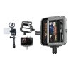 Telesin alumínium biztonsági tok GoPro Hero 12 / 11 / 10 / 9 kamerához függőleges fogantyúval