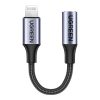 Adapter audio Ugreen US211 Lightning do Mini Jack 3.5mm 0.1m (czarny)
