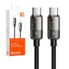 USB-C-USB-C Mcdodo kábel CA-2840, PD 100W, 1.2m (fekete)