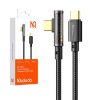 Prisma USB-USB-C szögkábel Mcdodo CA-3401, 100W, 1,8m (fekete)