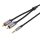 Kábel 2x RCA (Cinch) jack 3,5 mm Vention BCNBL 10m (szürke)