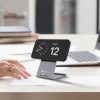 FORCELL F-ENERGY Flip Charge Qi2 15W wireless charger MagSafe kompatibilis silver
