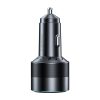 Choetech TC0011 130W 2x USB C 1x USB A autós töltő (fekete)
