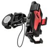 HOCO bike / motorcycle clamp holder - handlebar CA73 black red