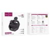 HOCO wireless earphones black purpletooth EW70 black purple