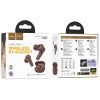 HOCO wireless earphones bluetooth TWS EQ23 brown
