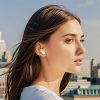 HOCO wireless earphones bluetooth TWS ANC + ENC EQ20 milky white