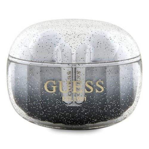 GUESS wireless earphones bluetooth TWS + docking station GUTWSHDGKEEK (Glitter gradient) black