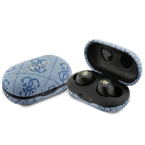 GUESS wireless earphones bluetooth TWS ENC GUTWSP4EGB (4G Metal) blue