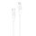Foneng X80 USB-C-Lightning kábel, 27W, 1m (fehér)