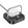 HOCO desktop charger 2in1 Type C + wireless charging 5W PD QC 3A 30W CQ16B black