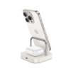 HOCO desktop charger 2in1 Type C + wireless charging 5W PD QC 3A 30W CQ16B milky white