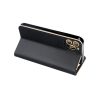 LUNA Oldalra nyíló tok Gold - XIAOMI Redmi Note 14 PRO 5G / 14 PRO PLUS 5G black
