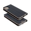 LUNA Oldalra nyíló tok Gold - XIAOMI Redmi Note 14 PRO 5G / 14 PRO PLUS 5G black