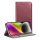 SMART MAGNETO Oldalra nyíló tok - XIAOMI Redmi Note 14 PRO 5G / 14 PRO PLUS 5G burgundy