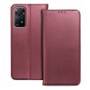 SMART MAGNETO Oldalra nyíló tok - XIAOMI Redmi Note 14 PRO 5G / 14 PRO PLUS 5G burgundy