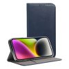 SMART MAGNETO Oldalra nyíló tok - XIAOMI Redmi Note 14 PRO 5G / 14 PRO PLUS 5G navy