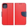 FANCY Oldalra nyíló tok - XIAOMI Redmi Note 14 PRO 5G / 14 PRO PLUS 5G red / navy