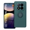 SILICONE RING case - XIAOMI Redmi Note 14 Pro 5G green