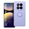 SILICONE RING case - XIAOMI Redmi Note 14 Pro 5G violet