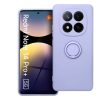 SILICONE RING case - XIAOMI Redmi Note 14 Pro Plus 5G violet