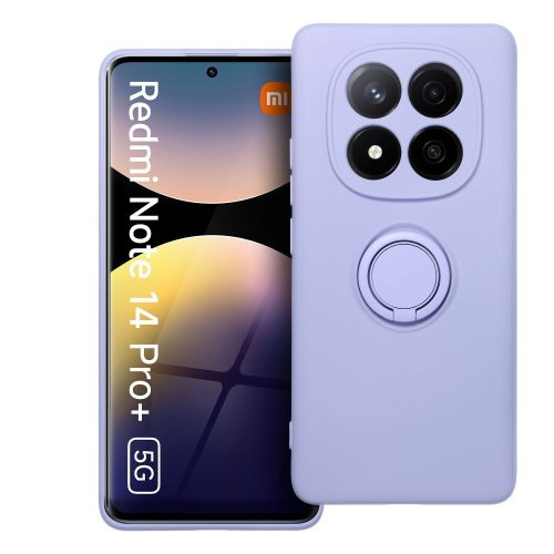SILICONE RING case - XIAOMI Redmi Note 14 Pro Plus 5G violet